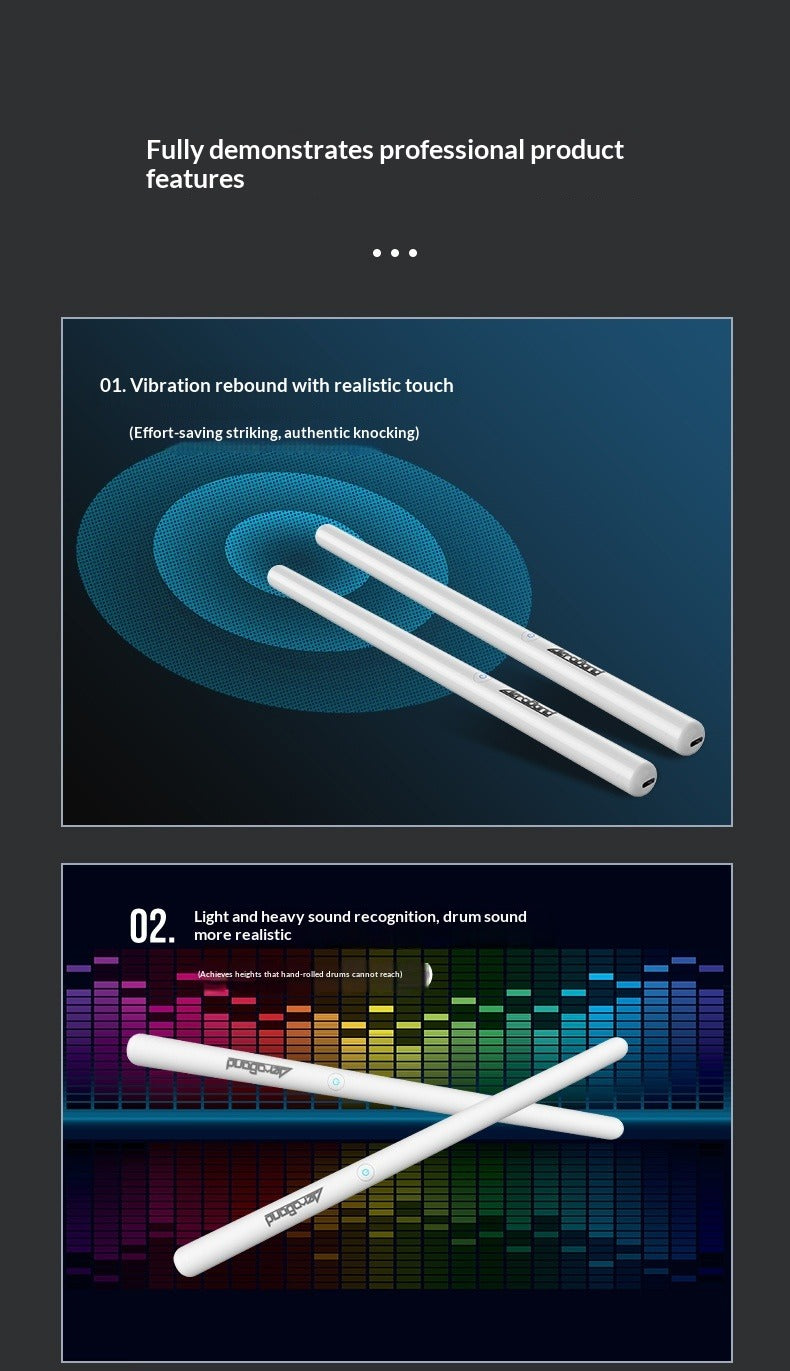 Interactive Air Drum Set