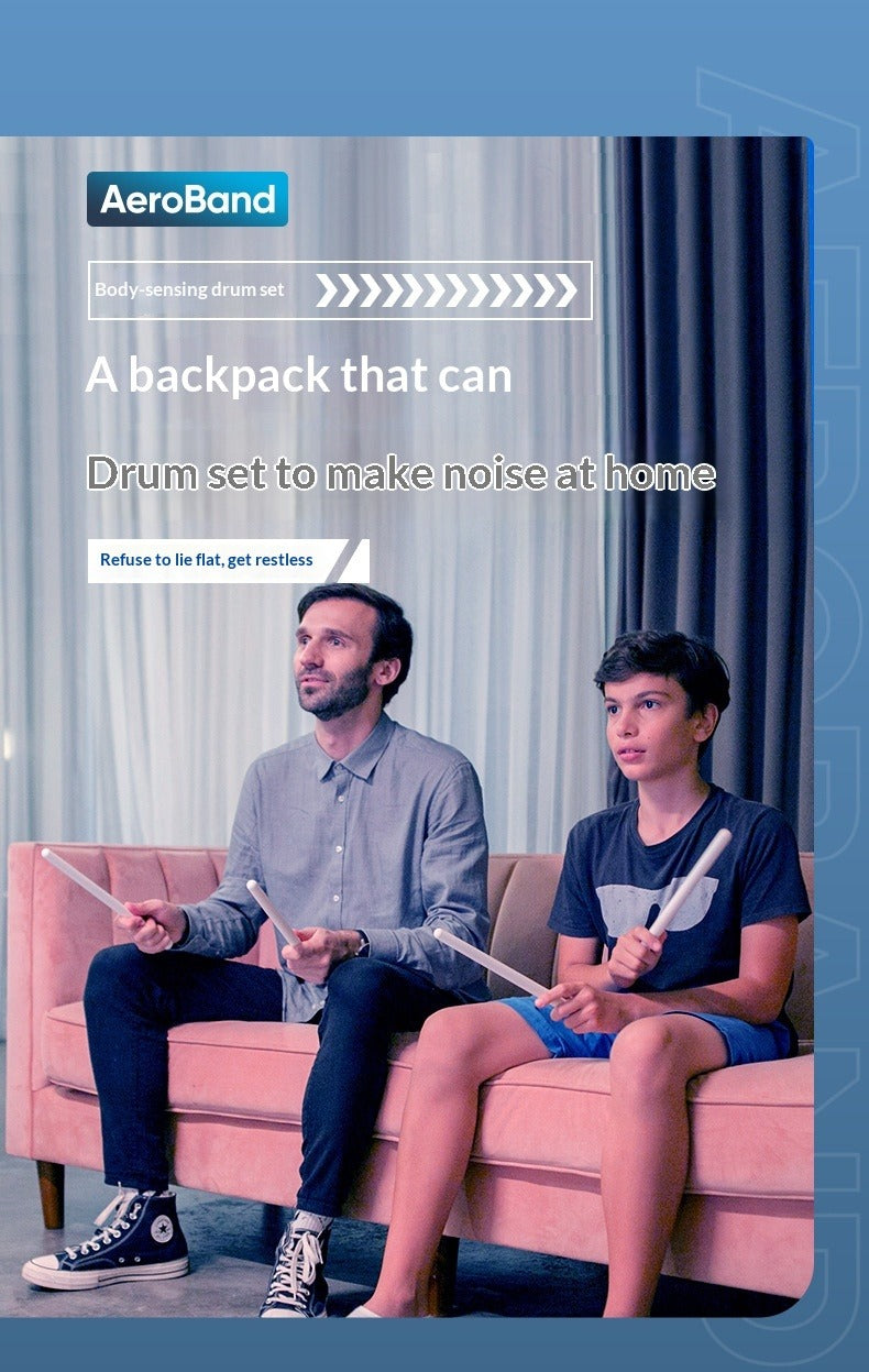 Interactive Air Drum Set
