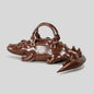Crocodile-Shaped Handbag