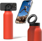 Insulated Water Bottle with Magnetic Phone Mount