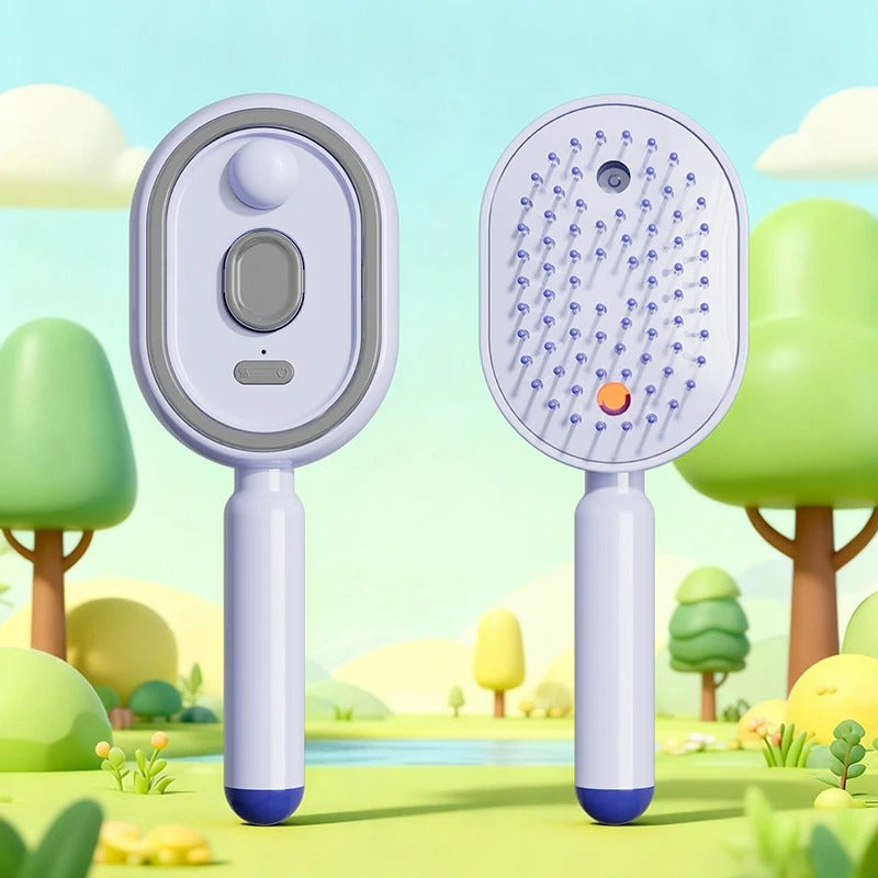 Electric Spray & Massage Comb.