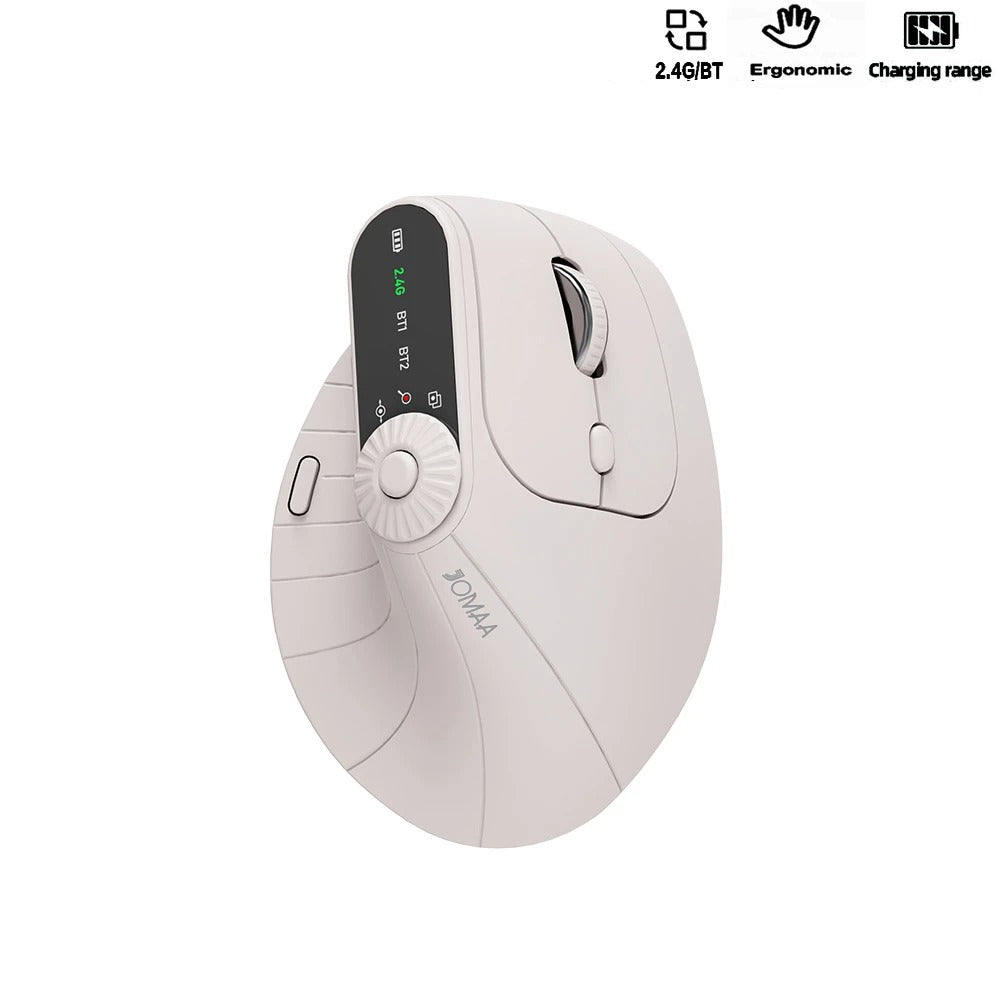 Vertical Ergonomic Mouse with Adjusting Knob