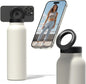 Insulated Water Bottle with Magnetic Phone Mount