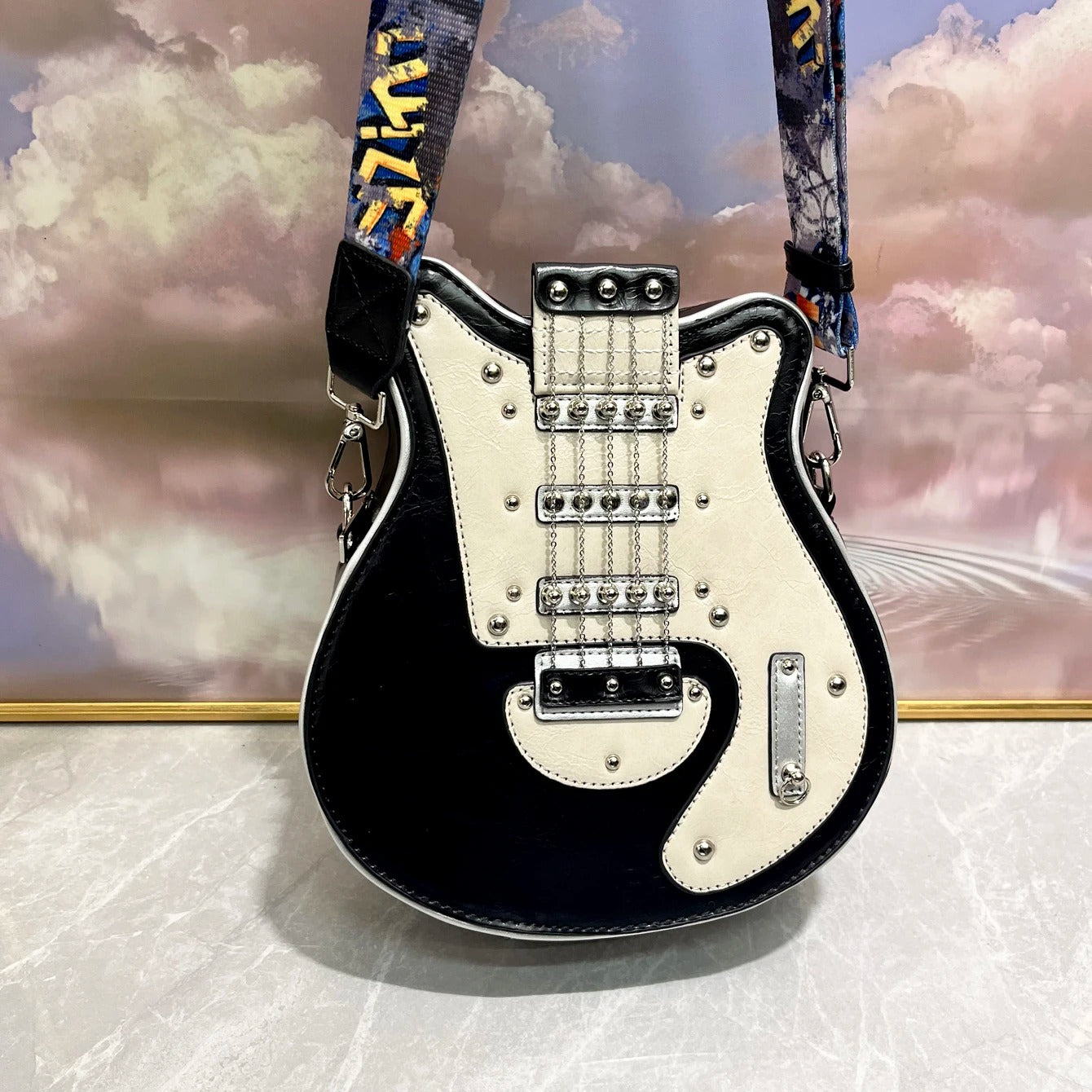 Guitar-Shaped Bag