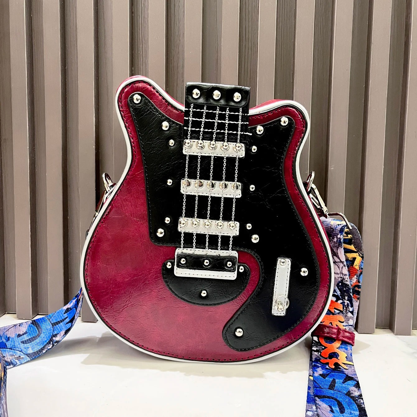 Guitar-Shaped Bag