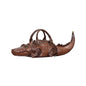 Crocodile-Shaped Handbag