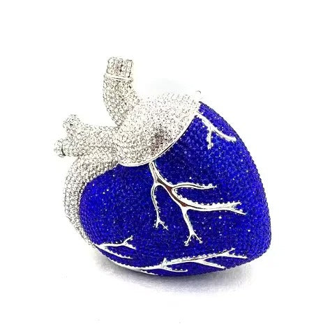 Heart-Shaped Clutch Purse
