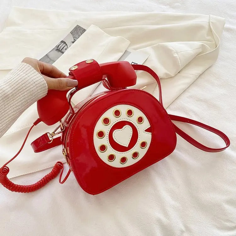 Telephone-Shaped Purse