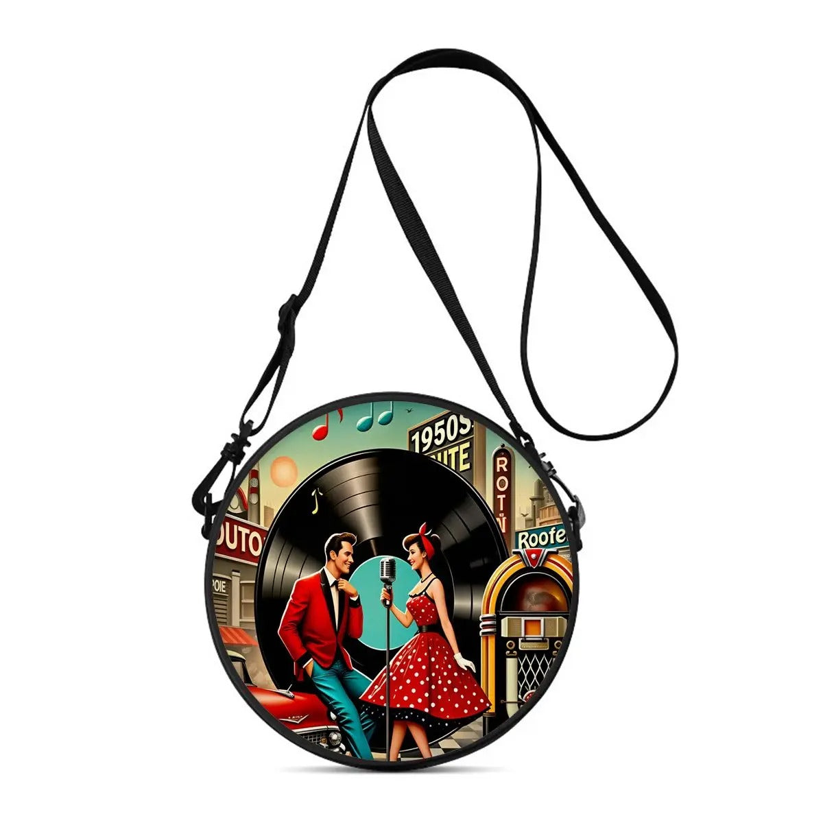 Record Player-Shaped Bag
