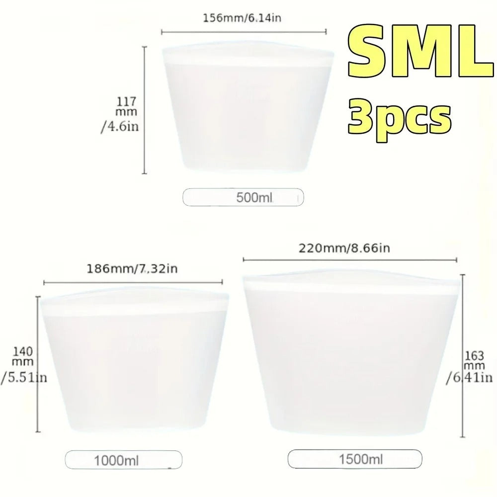 Reusable Silicone Container