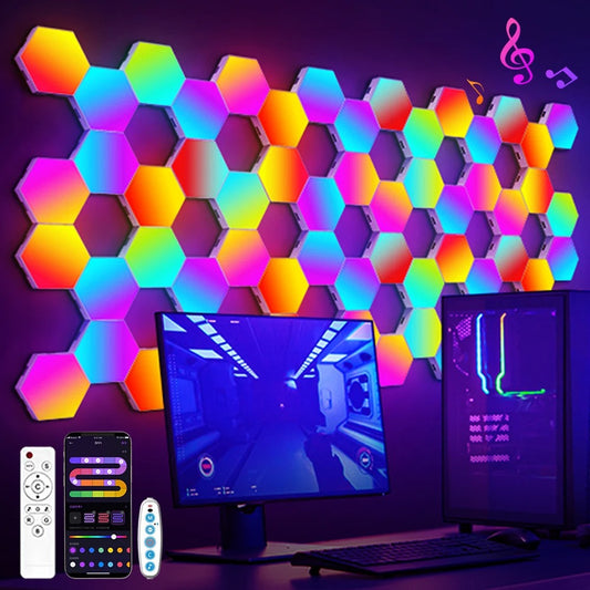 Hexagonal Led Wall Light