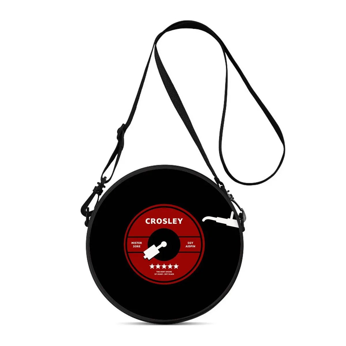 Record Player-Shaped Bag