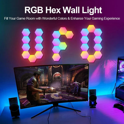 Hexagonal Led Wall Light
