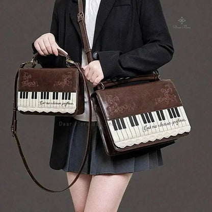Vintage Piano Covertible Bag