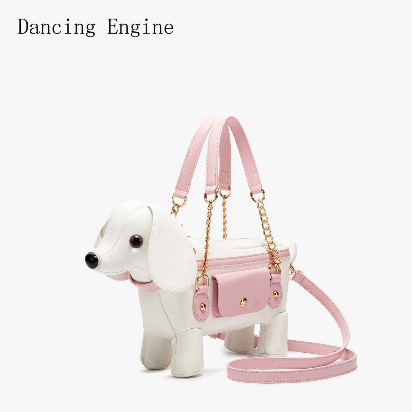 Puppy-Shaped Clutch Bag.