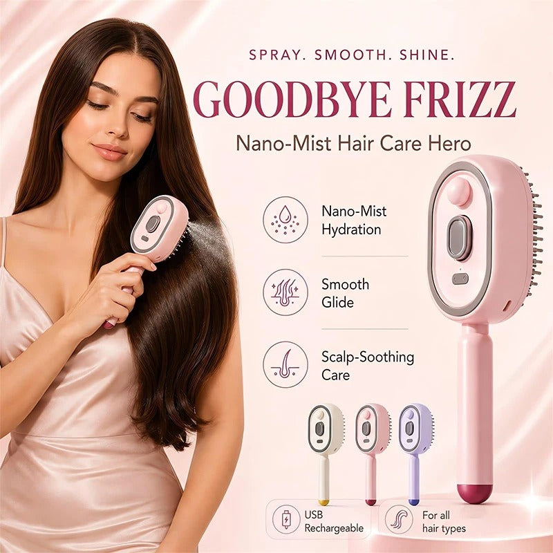 Electric Spray & Massage Comb.