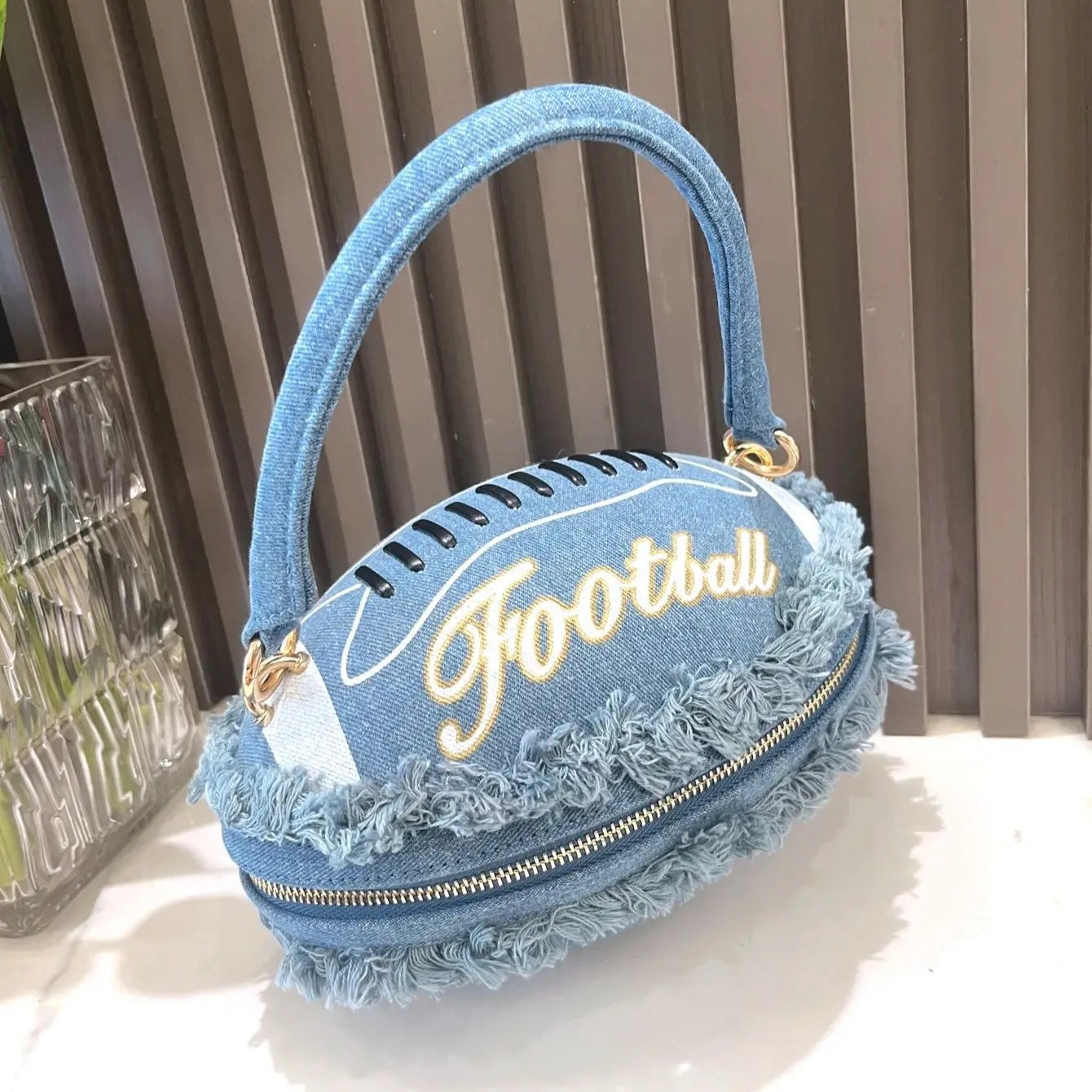 Football Designer Purse/Handbag