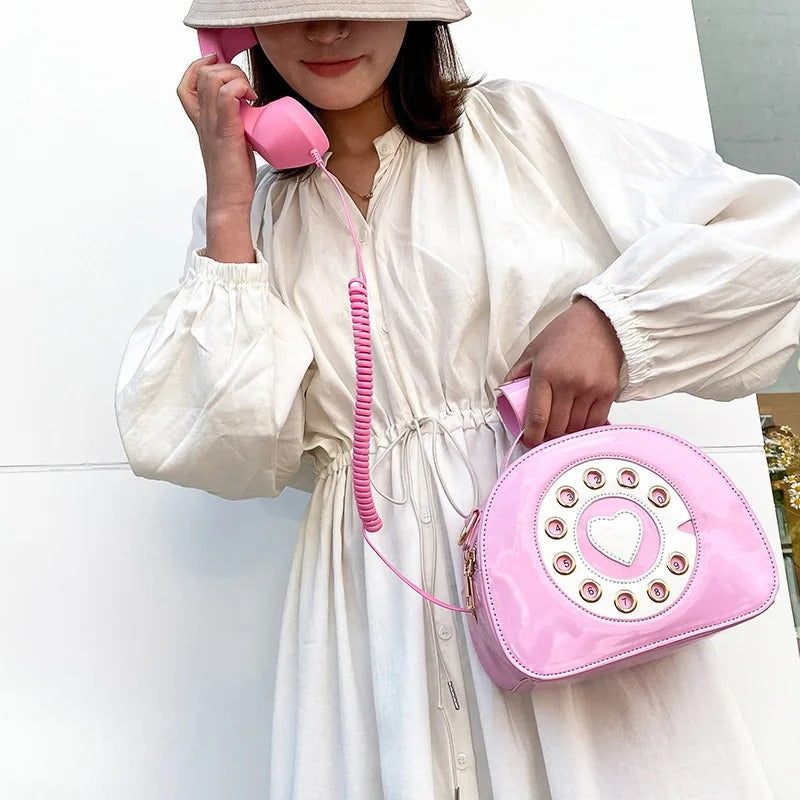 Telephone-Shaped Purse