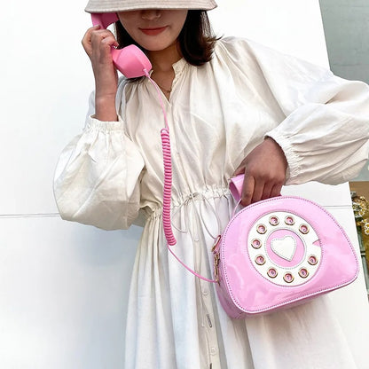 Telephone-Shaped Purse