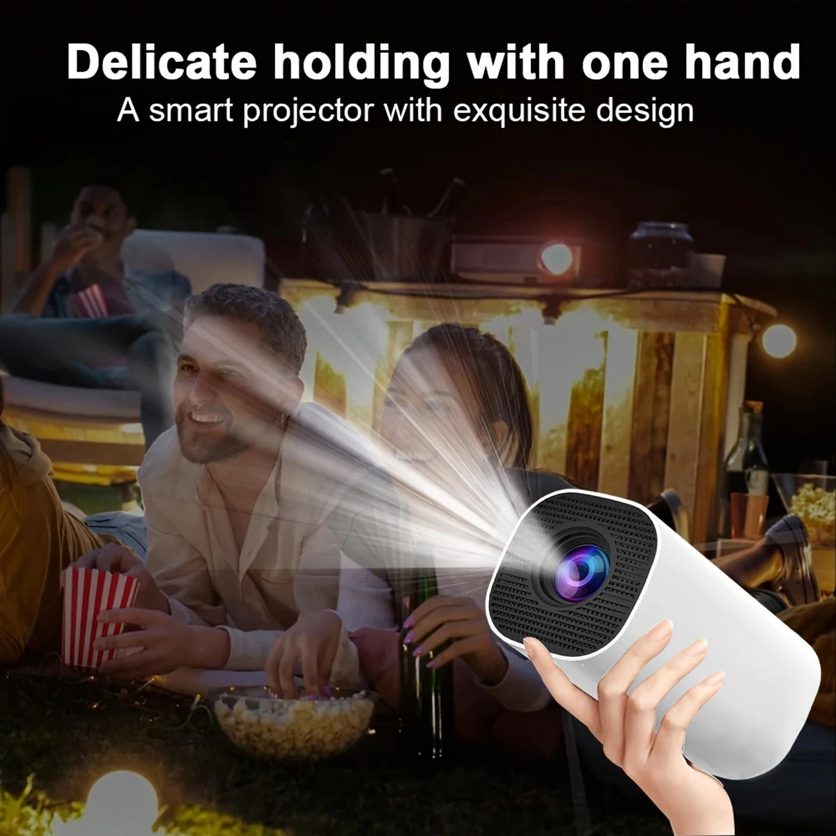 Portable WiFi Projector