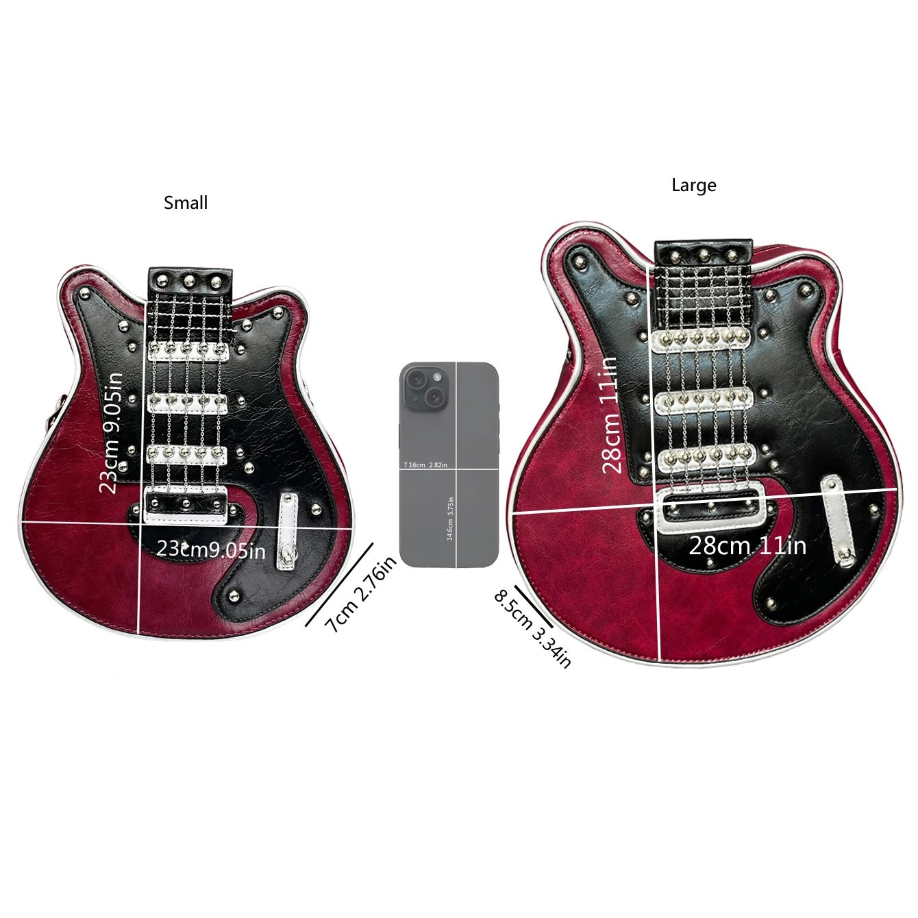 Guitar-Shaped Bag