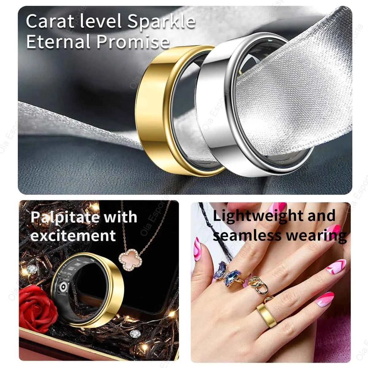 Smart Ring Fitness Tracker
