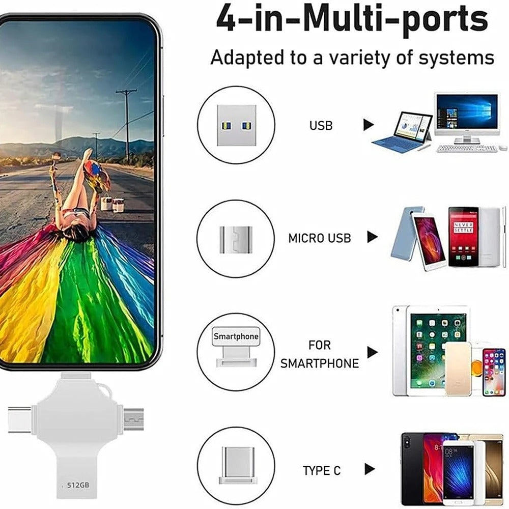 4-in-1 Flash Drive