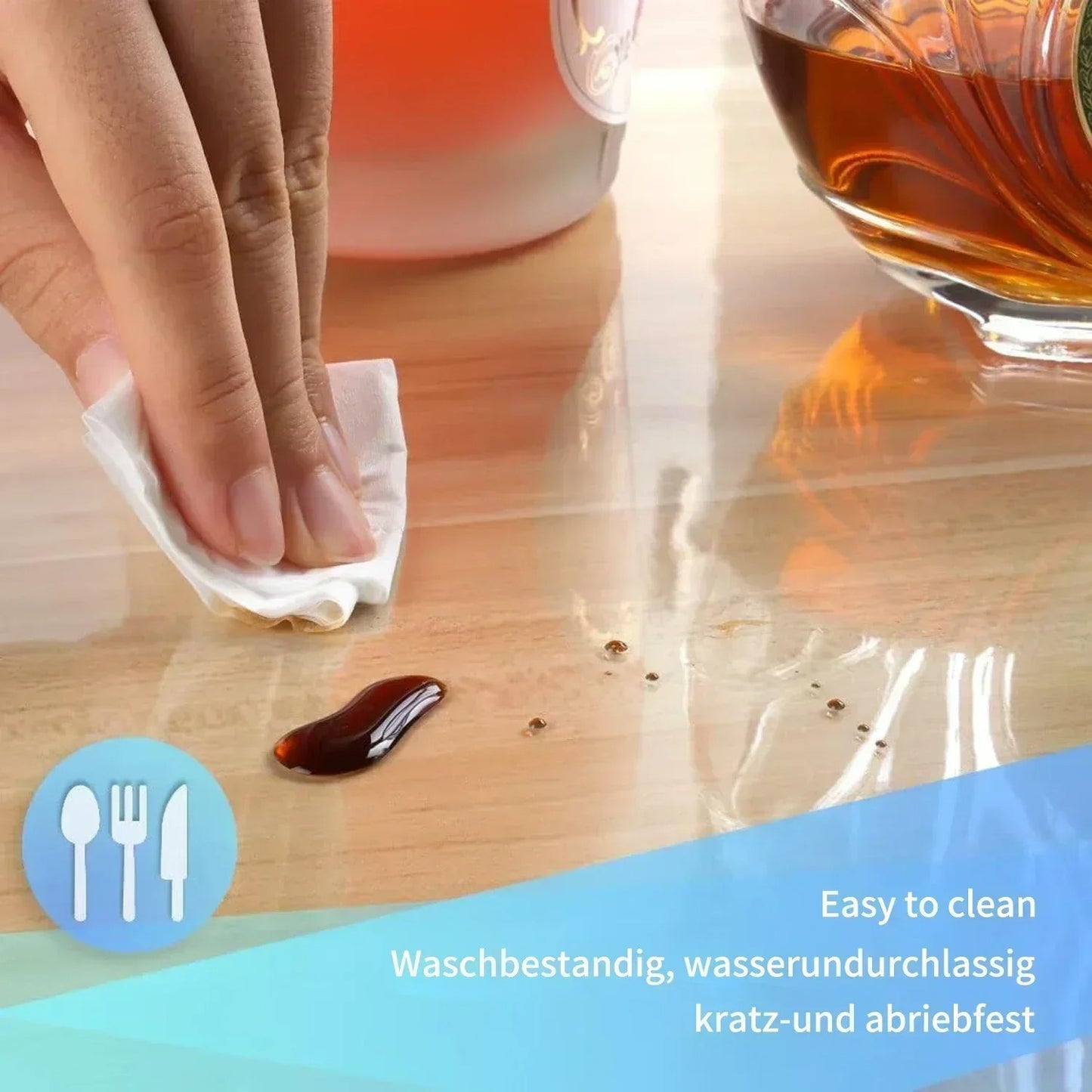 Clear Waterproof Deskmat