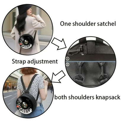 Record Player-Shaped Bag
