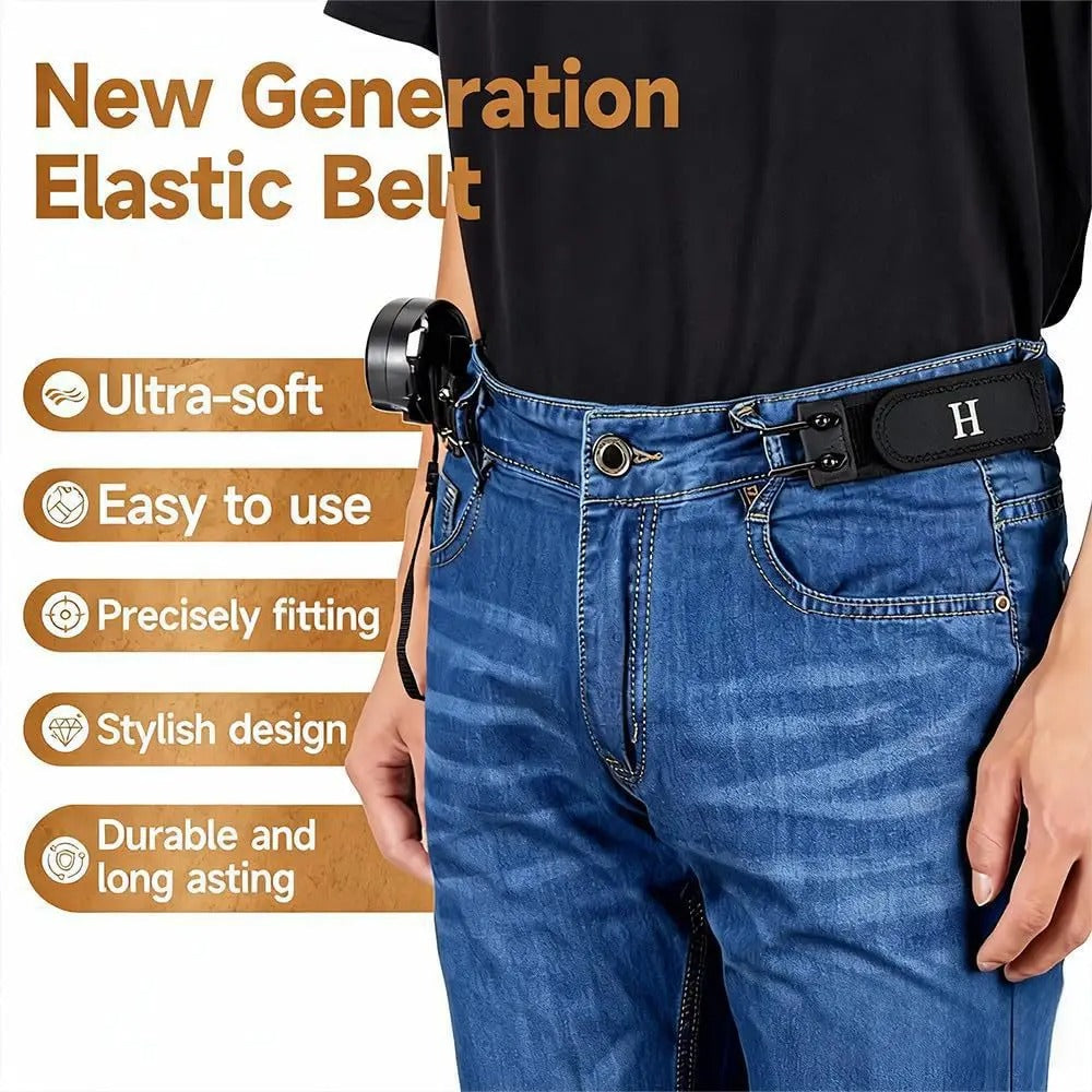 No Buckle Elastic Tool Belt