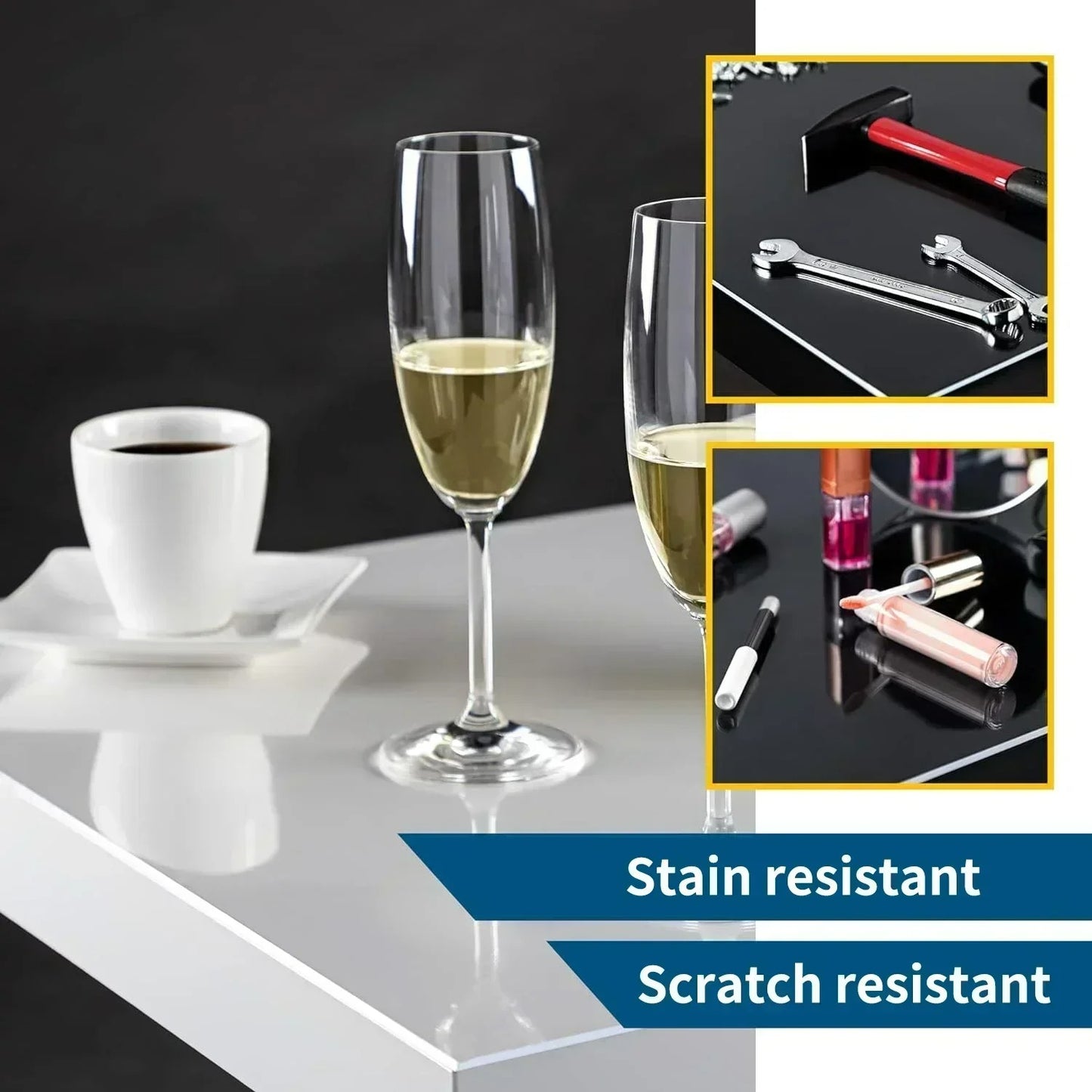 Clear Waterproof Deskmat