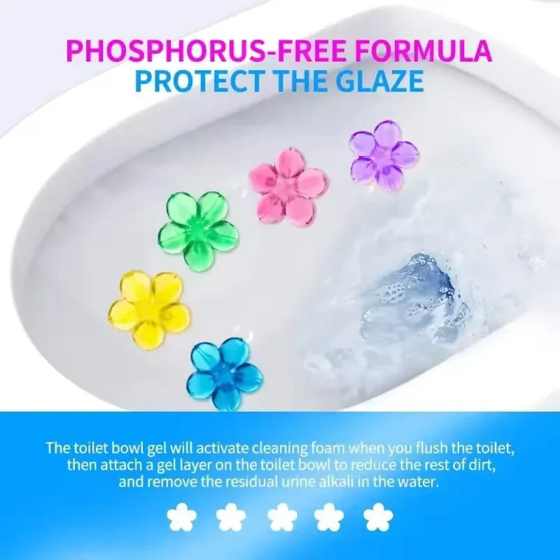 Scented Toilet Bowl Gel Stamps