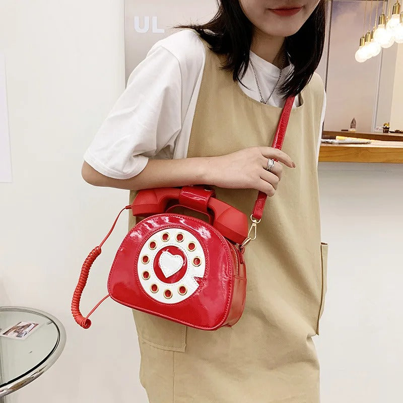Telephone-Shaped Purse