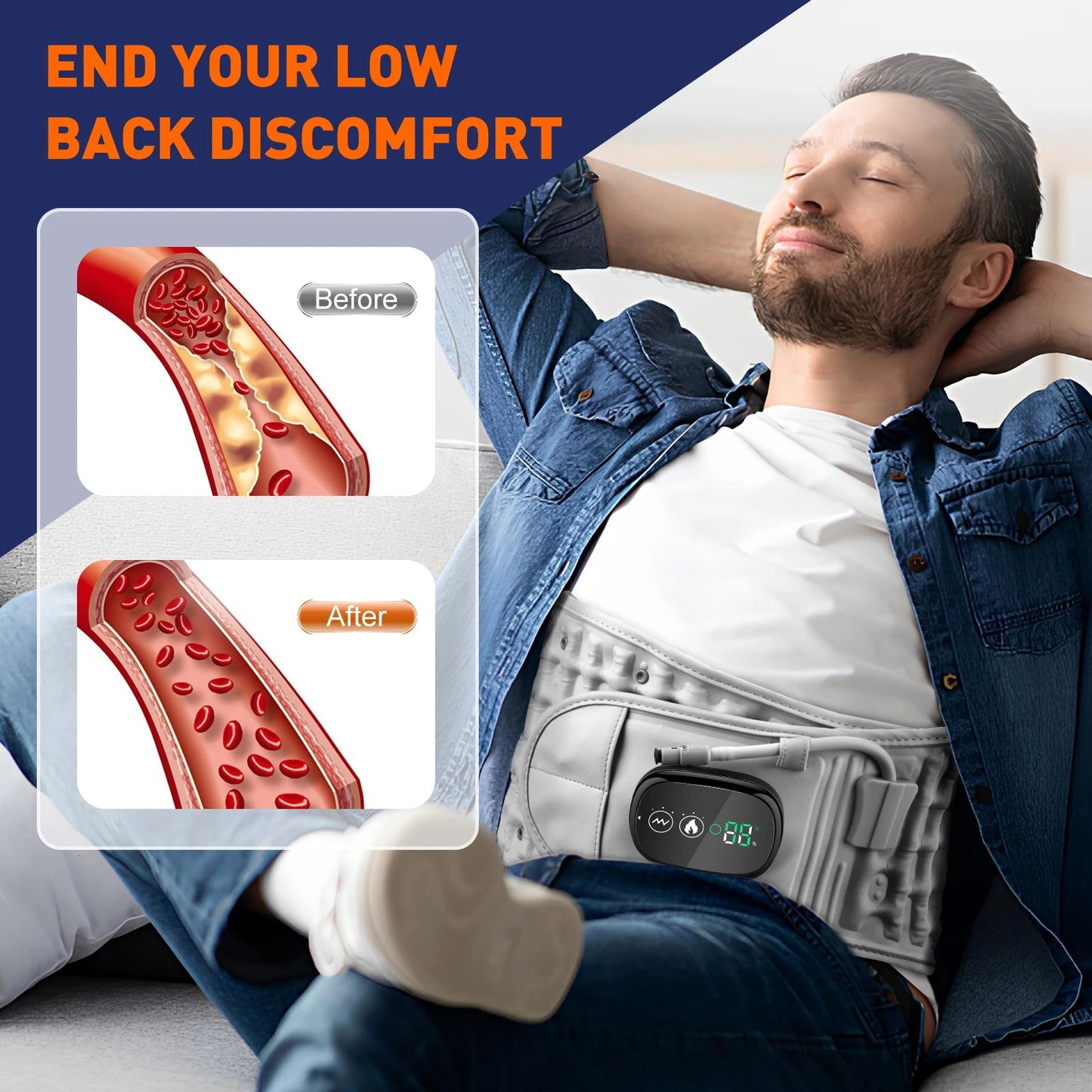 Back Decompression Lumbar Support
