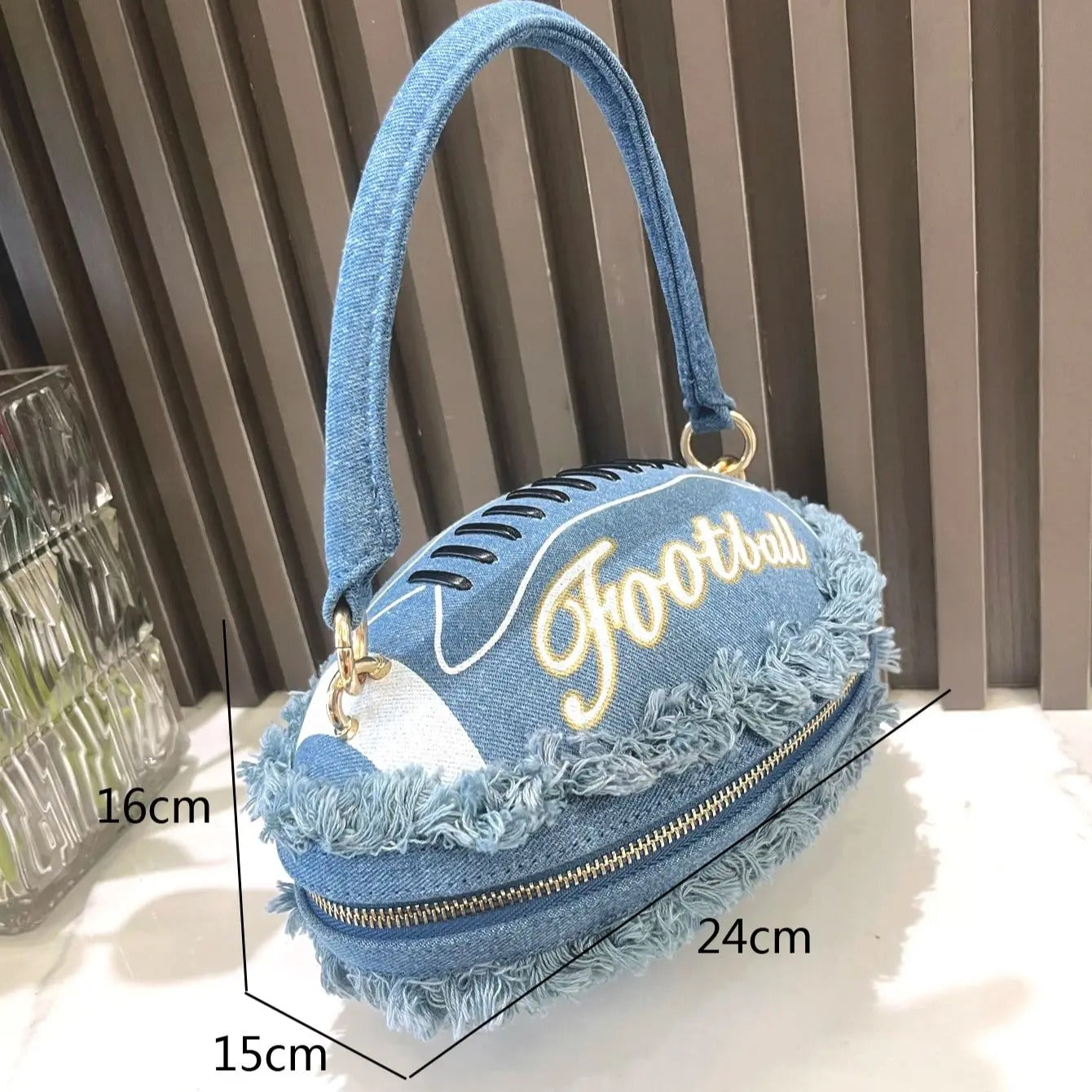 Football Designer Purse/Handbag
