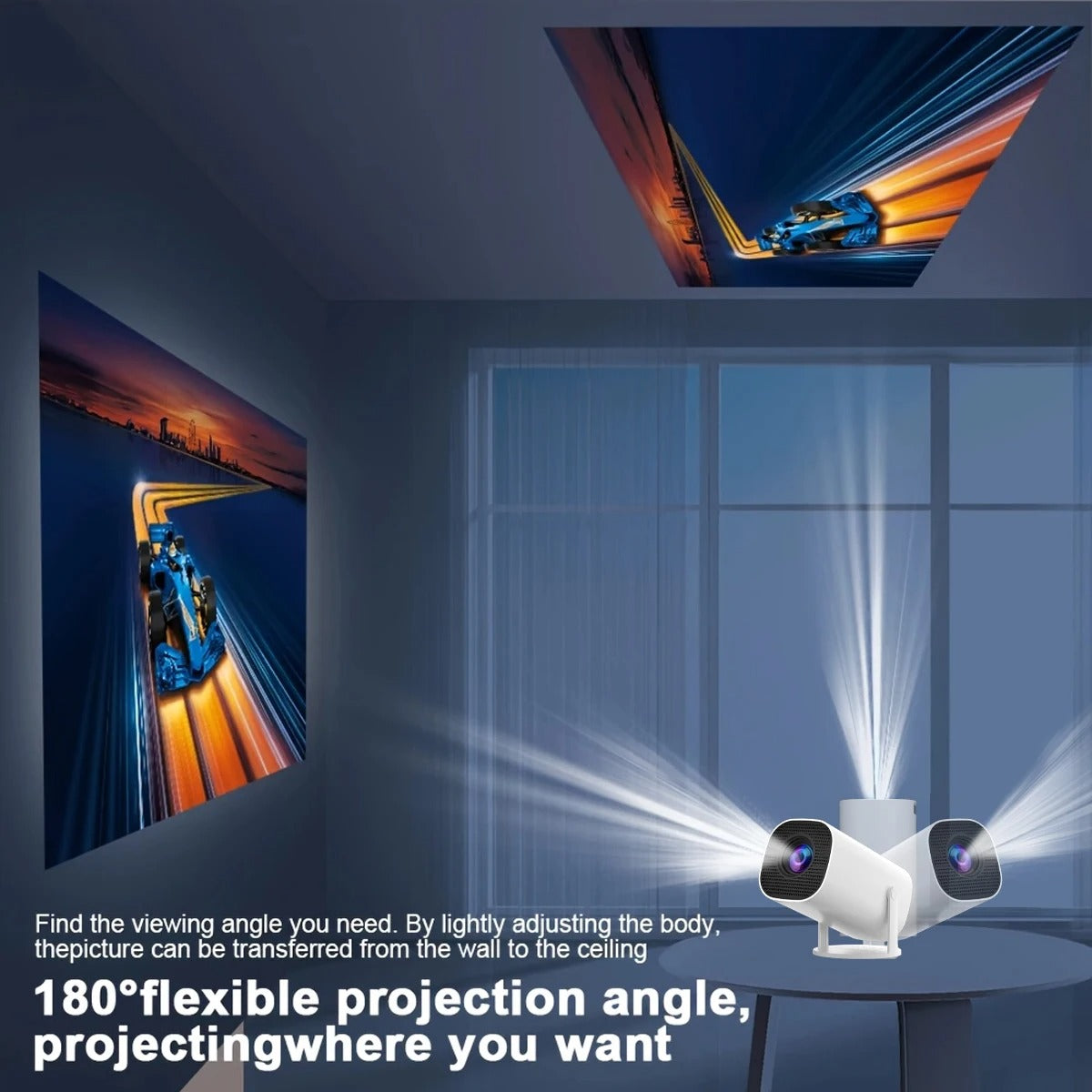 Portable WiFi Projector