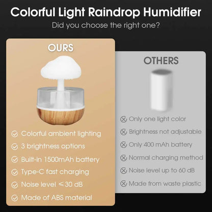 Rain Cloud Mushroom Aroma Diffuser