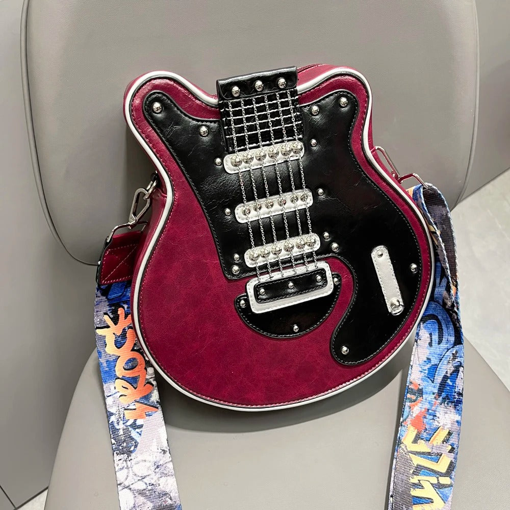 Guitar-Shaped Bag