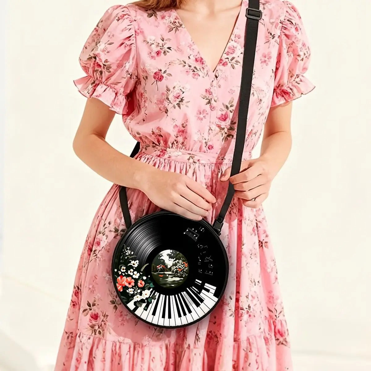 Record Player-Shaped Bag