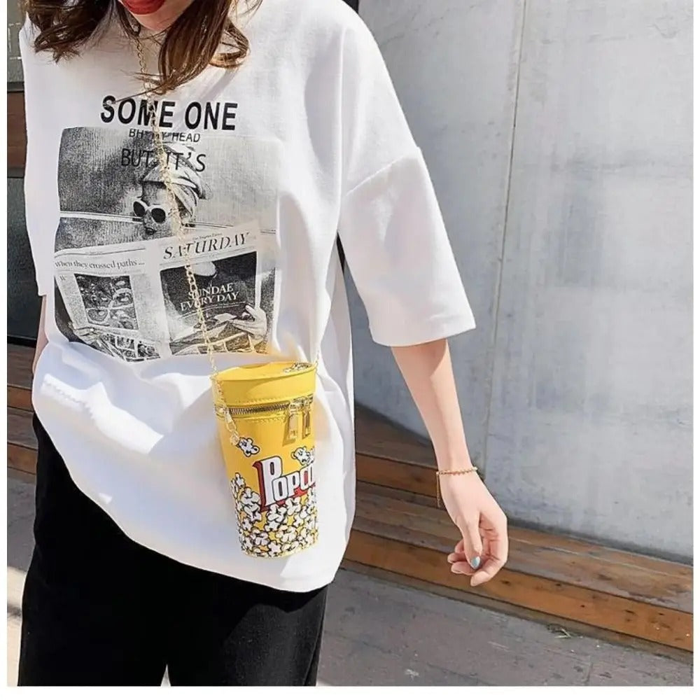 Popcorn Bucket Designer Bag