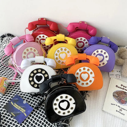 Telephone-Shaped Purse