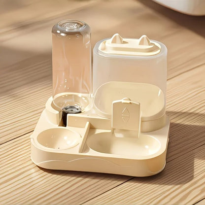 Mini 2-in-1 Pet Feeder & Water Dispenser