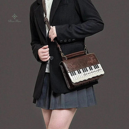Vintage Piano Covertible Bag