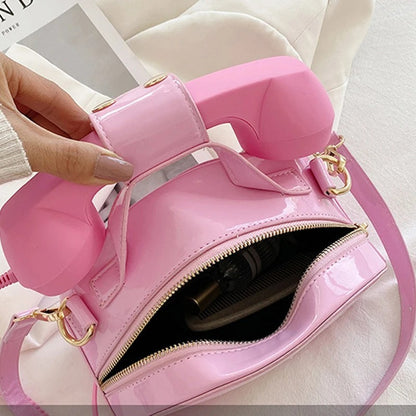 Telephone-Shaped Purse