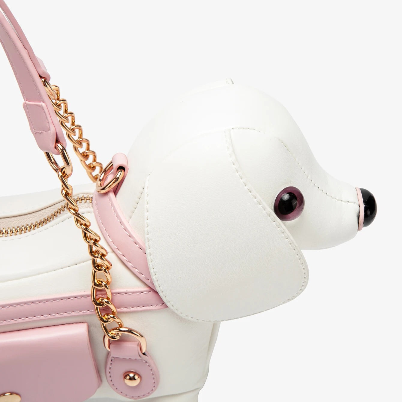Puppy-Shaped Clutch Bag.
