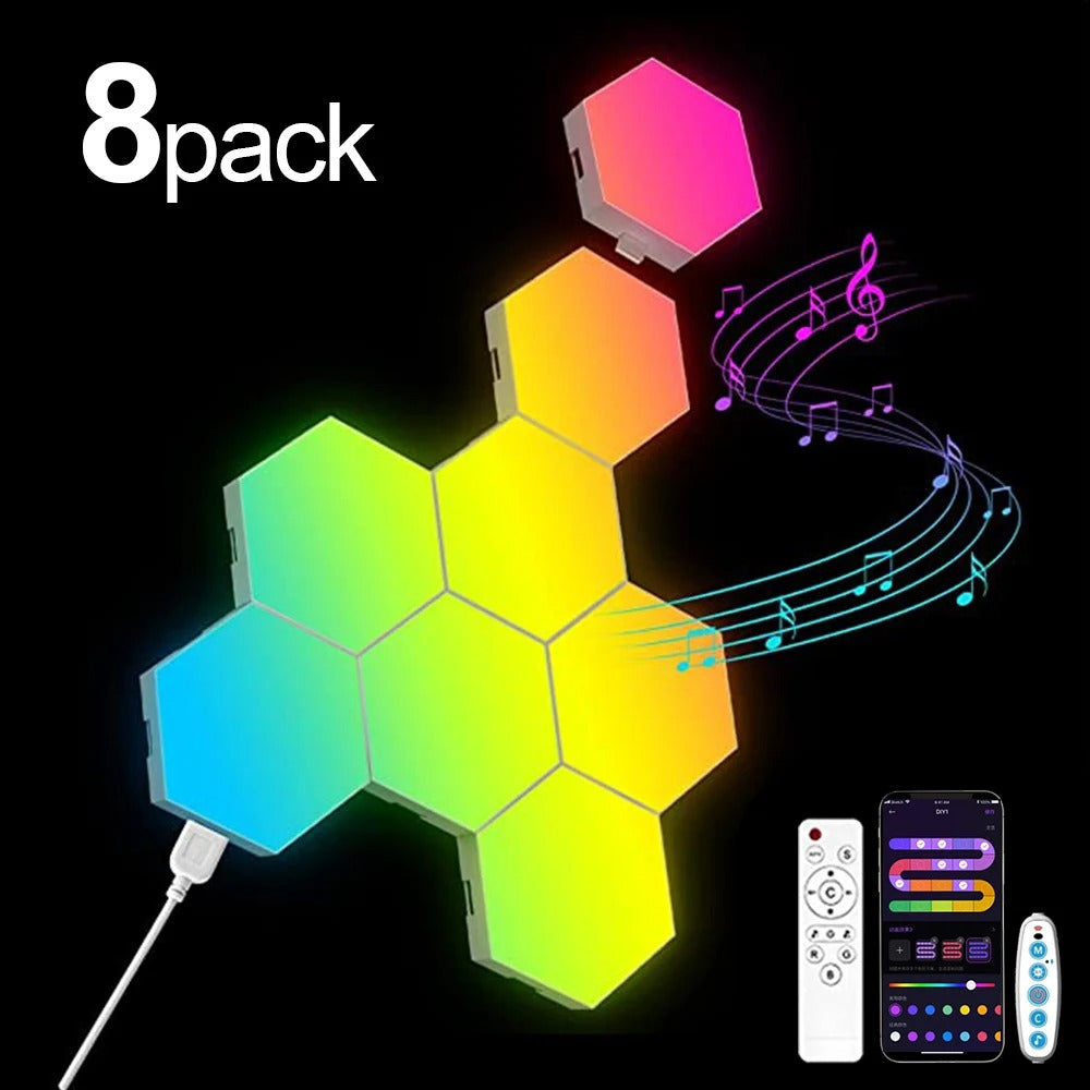 Hexagonal Led Wall Light
