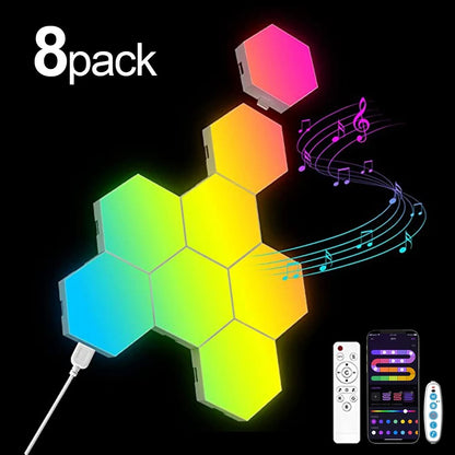 Hexagonal Led Wall Light