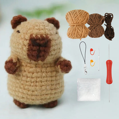 Capybara Crochet Kit