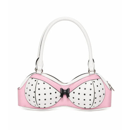 Polka Dot Bra Shoulder Bag
