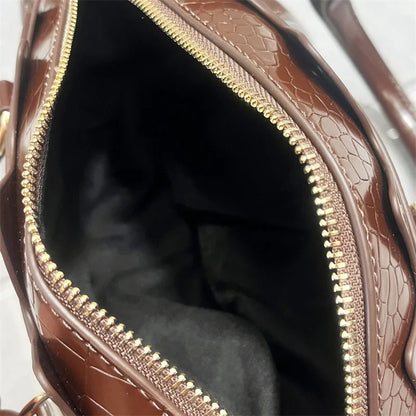Crocodile-Shaped Handbag